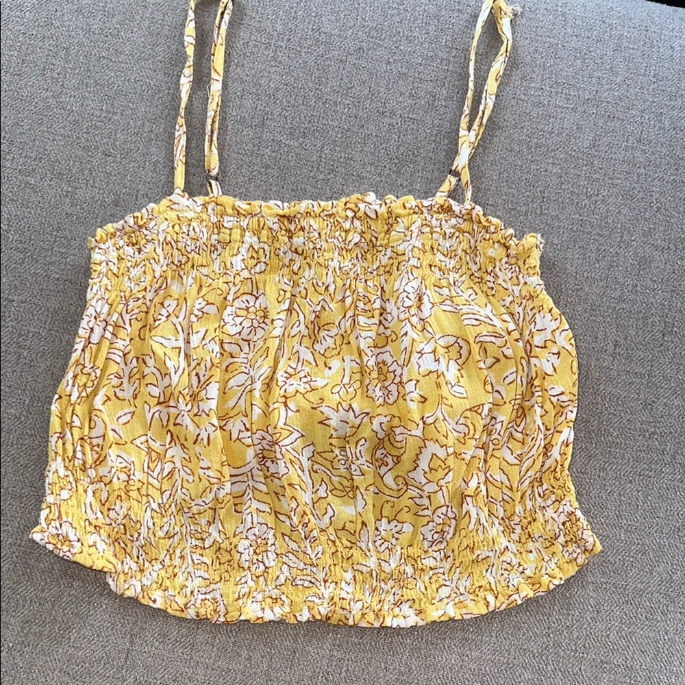 Billabong Yellow Floral Camisole